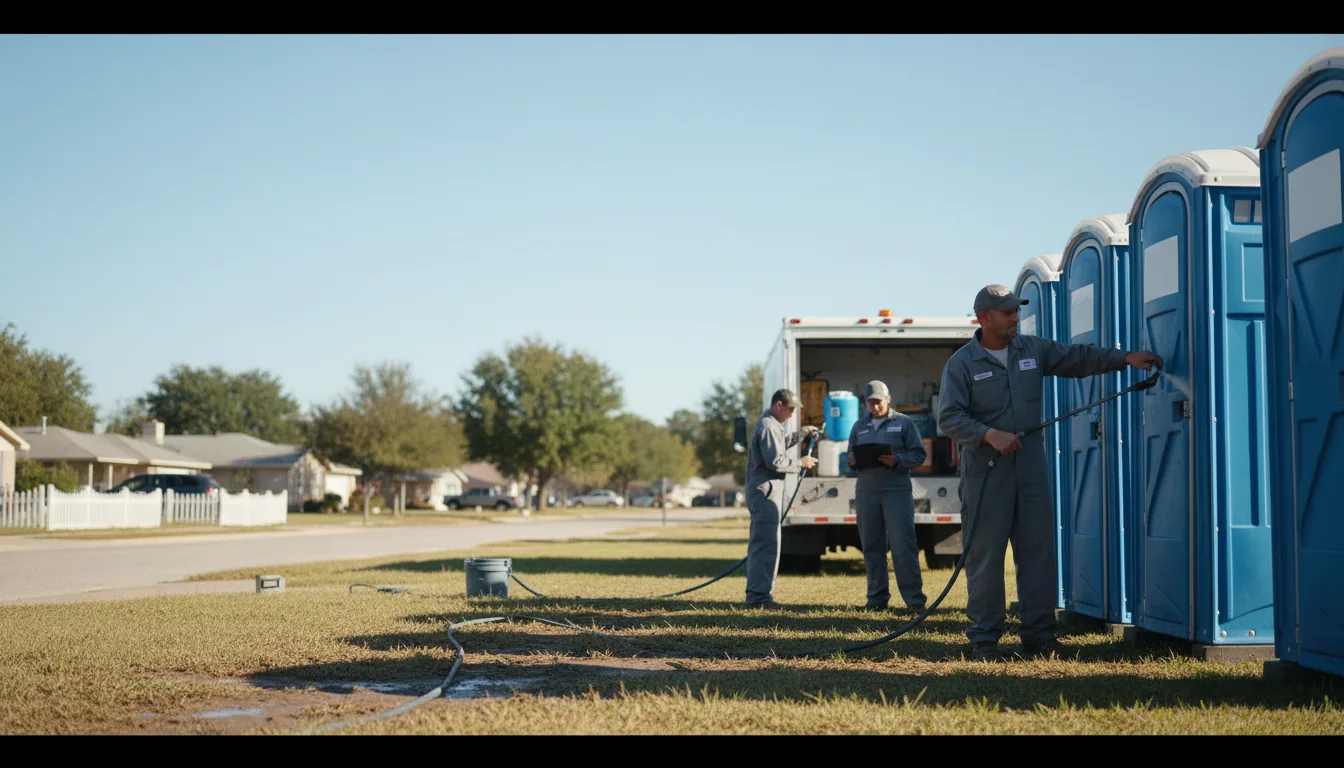 Long-Term Portable Toilet Rental in Raleigh, NC near me